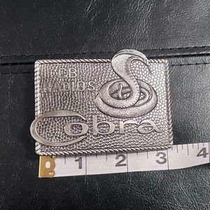 Metal CB Radio Cobra Belt Buckle